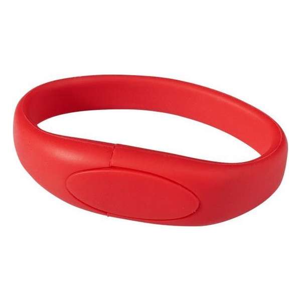 Armband usb stick 8gb rood -1 jaar garantie – A graden klasse chip Armband usb stick 8gb rood -1 jaar garantie – A graden klasse chip
