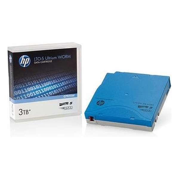 HP LTO-5 Ultrium 3TB WORM Datacartridge - Blauw