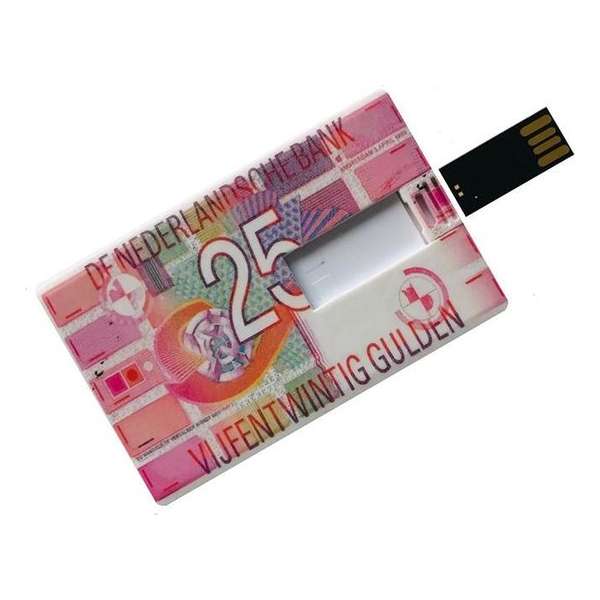 25 Gulden creditcard USB stick 32GB