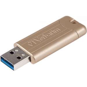 Flash USB 3.0 64GB Verbatim Pinstripe Annivers.Ed.