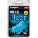 Integral INFD128GBNEONB3.0 USB flash drive 128 GB USB Type-A 3.2 Gen 1 (3.1 Gen 1) Blauw