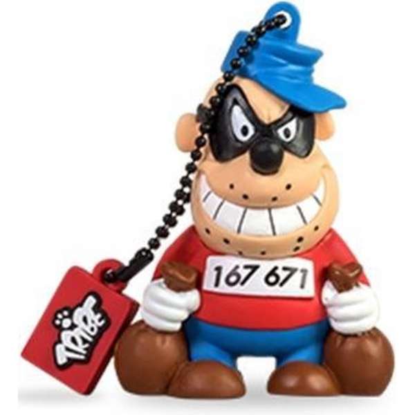Tribe Beagle Boy USB flash drive 8 GB USB Type-A 2.0 Beige, Zwart, Blauw, Bruin, Rood, Wit