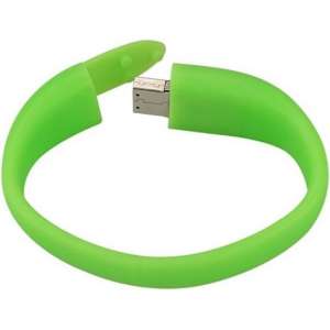 Armband usb stick 8gb groen -1 jaar garantie – A graden klasse chip