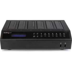 StarTech.com USB 3.0 / eSATA 6-bay harde-schijfduplicatordock 1:5 HDD-/SSD-kloner en -wisser