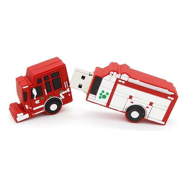 Brandweerwagen usb stick 16gb -1 jaar garantie – A graden klasse chip Brandweerwagen usb stick 16gb -1 jaar garantie – A graden klasse chip