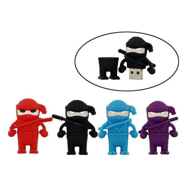 Ninja usb stick 64gb zwart