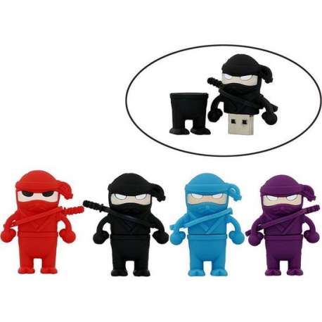 Ninja usb stick 64gb zwart