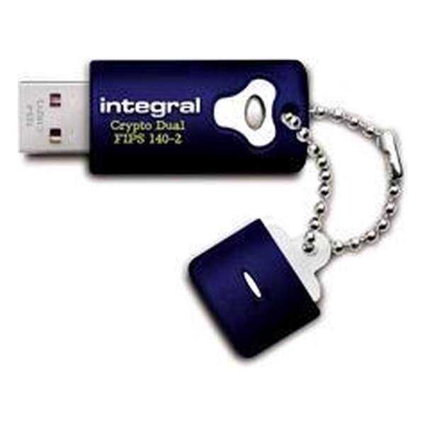 Integral Crypto Dual FIPS 140-2 Encrypted - USB-stick - 16 GB
