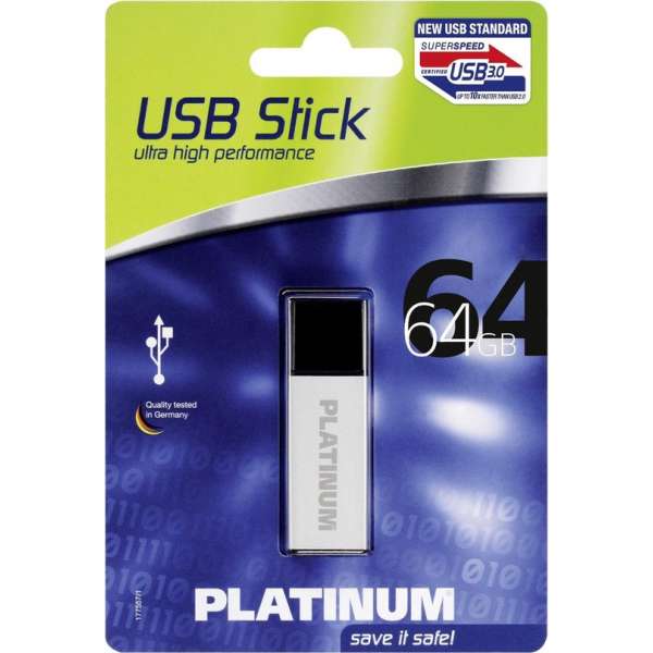 Bestmedia ALU 64GB USB flash drive USB Type-A 3.2 Gen 1 (3.1 Gen 1) Zwart, Zilver