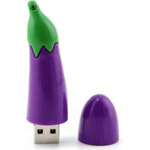Aubergine usb stick 8gb -1 jaar garantie – A graden klasse chip