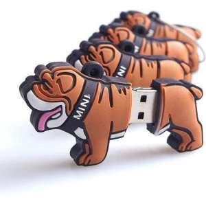 Bulldog hond usb stick 16gb -1 jaar garantie – A graden klasse chip