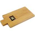 Hout creditcard usb stick 64gb