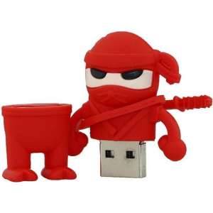 Ninja usb stick 32gb rood
