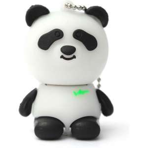Ulticool USB-stick Panda Beer - 32 GB - Zwart - Wit