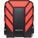 ADATA DashDrive Durable HD710 Professional - Externe harde schijf - 1 TB Rood