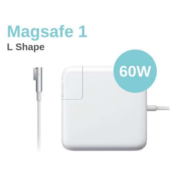 MacBook Pro A1278 oplader 13" (type L-vorm 60w) | A1184, A1344, A1330 MacBook Adapter Charger 60 watt
