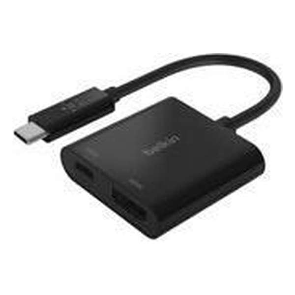 Belkin USB-C naar HDMI- en oplaadadapter - 60W Power Delivery