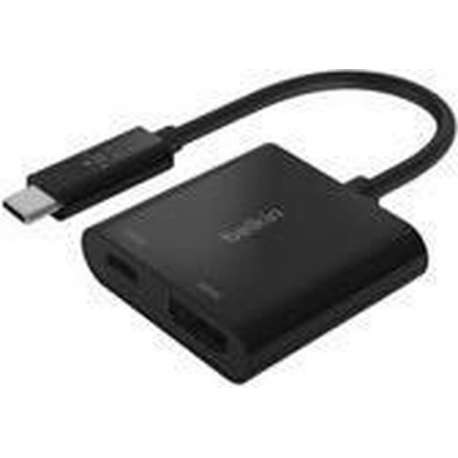 Belkin USB-C naar HDMI- en oplaadadapter - 60W Power Delivery