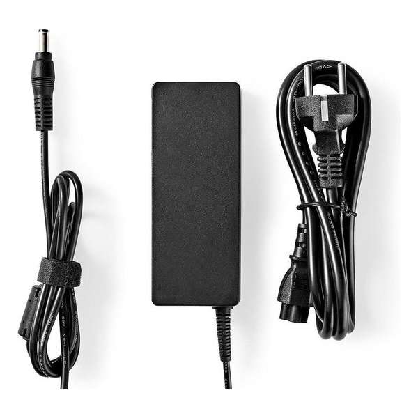 Nedis notebook lader 19V / 4,74A / 90W - 5,5mm x 2,5mm voor o.a. Acer, ASUS, HP, Compaq, Dell en Toshiba