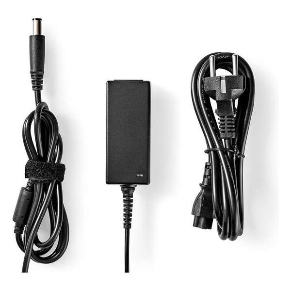 Nedis notebook lader 19,5V / 2,31A / 45W - 7,4mm x 5,0mm (met pin) voor o.a. Dell