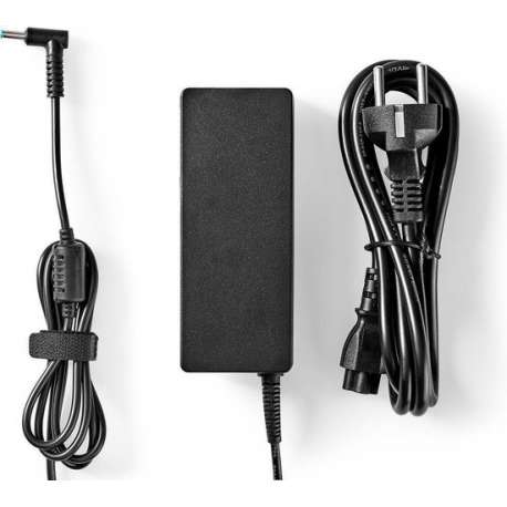 Nedis notebook lader 19,5V / 4,62A / 90W - 4,5mm x 2,8mm (met pin) voor o.a. HP en Compaq