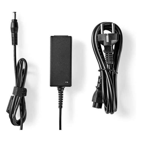 Nedis notebook lader 19V / 2,1A / 40W - 5,5mm x 2,5mm voor o.a. Toshiba