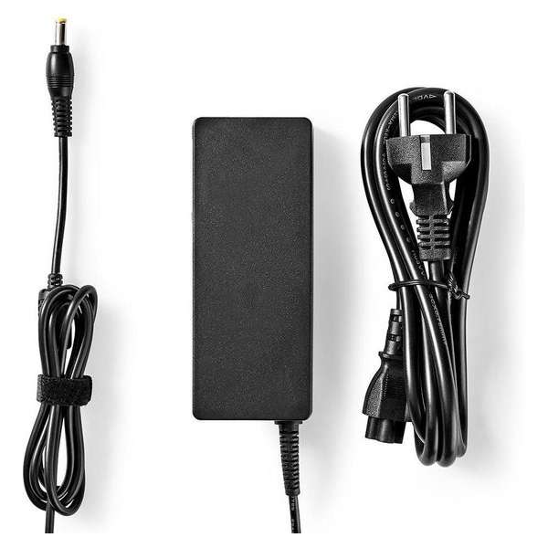 Nedis notebook lader 19V / 4,74A / 90W - 5,5mm x 1,7mm voor o.a. Acer, Dell en Packard Bell