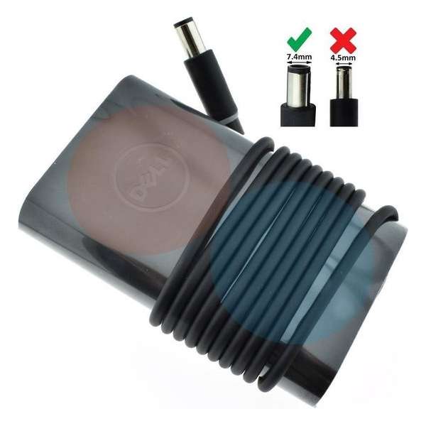 Dell 65W Laptop Adapter 19.5V 3.34A Smart PIN Origineel