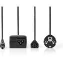 Notebook Adapter 60 W | 5.5 x 3.0 mm centre pin | 16 V / 3.75 A | Used for SAMSUNG | Power Cord Included