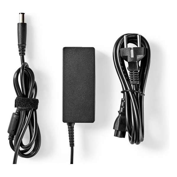 Nedis notebook lader 19,5V / 3,34A / 65W - 7,4mm x 5,0mm (met pin) voor o.a. Dell