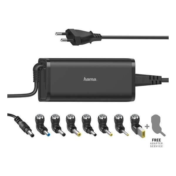 Hama 00200003 oplader voor mobiele apparatuur Binnen Zwart