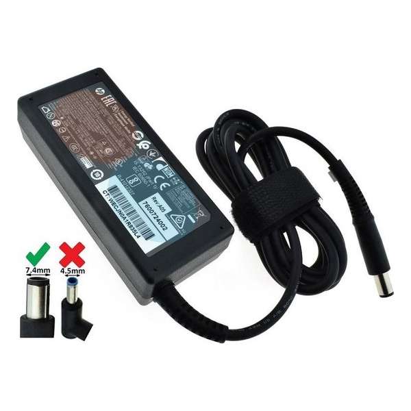 HP 65W Laptop Adapter 19.5V 3.33A Smart PIN Origineel
