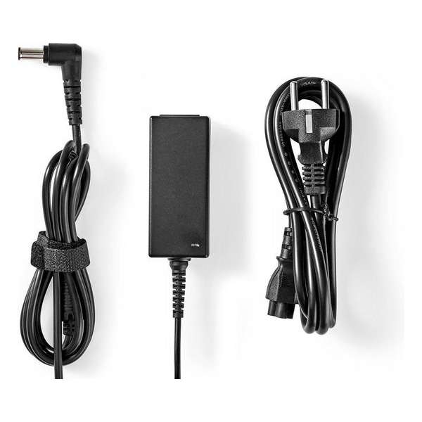 Nedis notebook lader 19,5V / 2A / 39W - 6,5mm x 4,4mm (met pin) voor o.a. Sony
