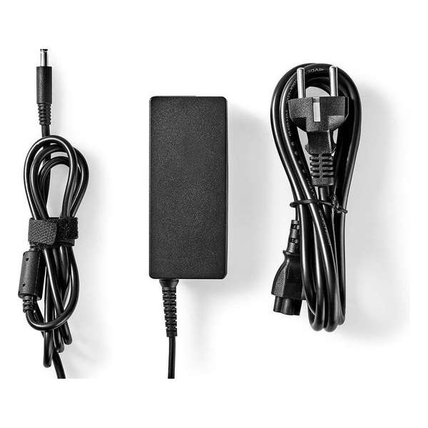 Nedis notebook lader 19,5V / 3,33A / 65W - 4,5mm x 2,8mm (met pin) voor o.a. Dell