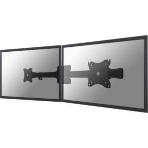 NewStar FPMA-CB100BLACK - crossbar geschikt voor 2 monitoren t/m 27 inch - zwart