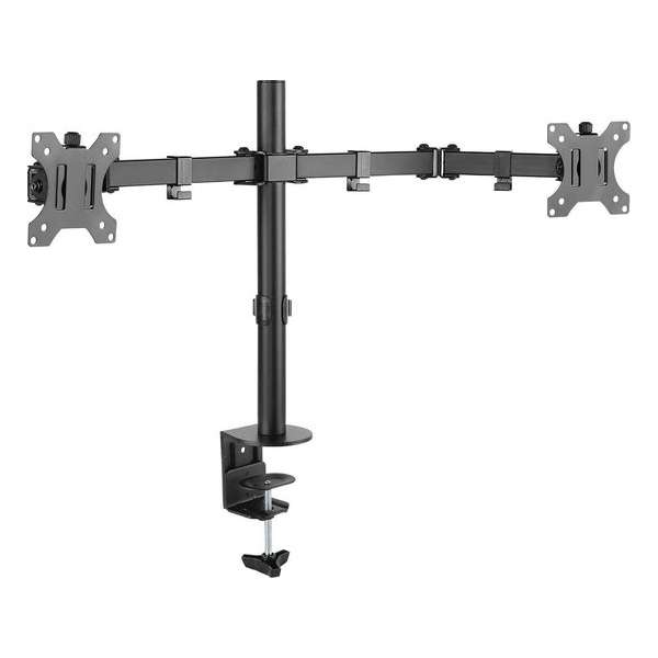 ACROPAQ AM1224B - Monitorarm voor 2 schermen Instap-serie 13 tot 32" Staal Zwart ACROPAQ AM1224B - Monitorarm voor 2 schermen Instap-serie 13 tot 32" Staal Zwart