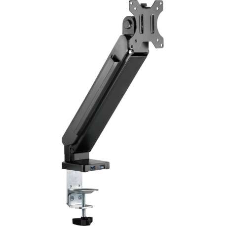 ACROPAQ AM3601B - Monitorarm voor 1 scherm Met gasveer Deluxe-serie 17 tot 32" USB