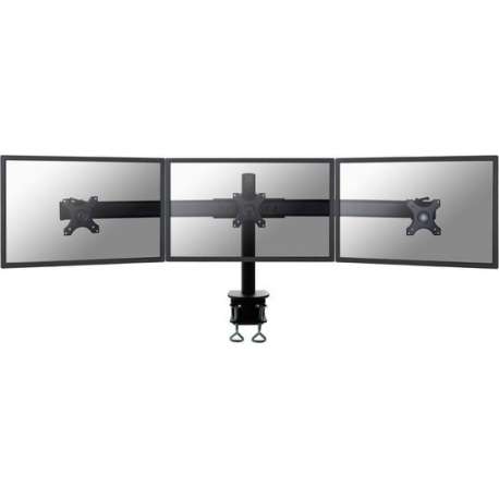 NewStar FPMA-D700D3 - Draaibare monitorarm - Geschikt voor 3 schermen van 10 t/m 27 inch - Zwart