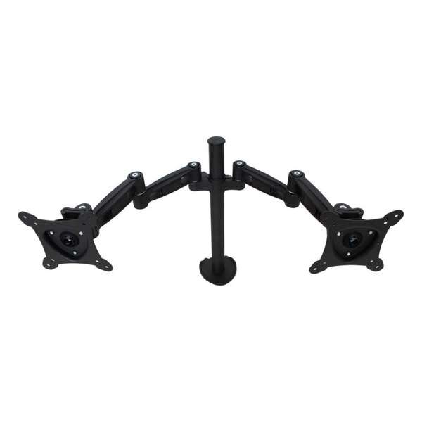 TecTake duo monitorarm - monitor steun geschikt voor 2 beeldschermen  - 400795