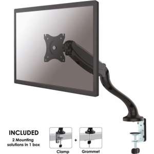 Newstar NM-D500BLACK - Monitorarm met gasveer - t/m 30" - Zwart