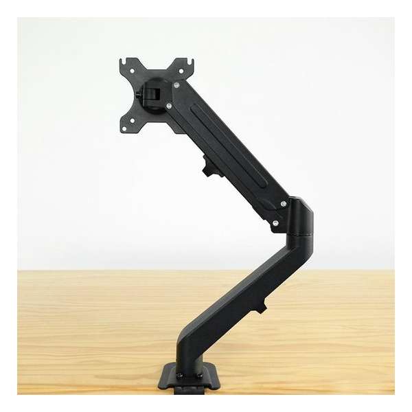 NÖRDIC AG6-21 Gasgedreven monitorbeugel - Arm voor bureaus en tafels - Geschikt voor schermen van 43.18 tot 182.88 cm - Zwart NÖRDIC AG6-21 Gasgedreven monitorbeugel - Arm voor bureaus en tafels - Geschikt voor schermen van 43.18 tot 182.88 cm - Zwart