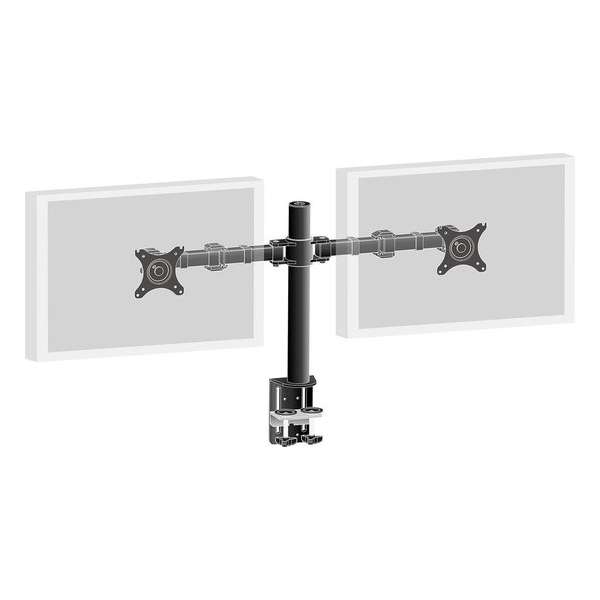 Iiyama DS1002C-B1 - Duo monitorarm