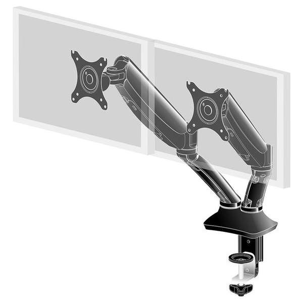 Iiyama DS3002C-B1 - Duo monitorarm