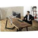 ErgoLine dubbele gasveer monitorarm Dual 19-24"