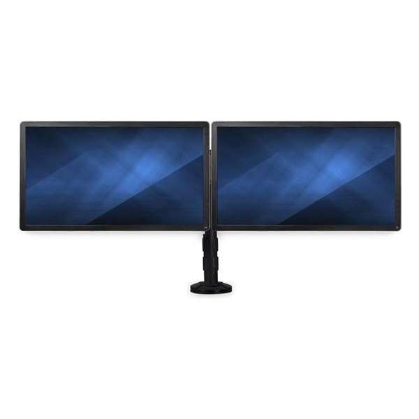 StarTech.com Dual monitor arm bureau monteerbaar horizontale stang doorvoergat of klem