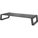 My Wall ergonomische monitor standaard/verhoger L / zwart