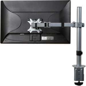 Filex 80984 Focus monitorarm, voor 1 scherm, zilver [1x 32 inch, 8kg, 75x75/ 100x100mm]