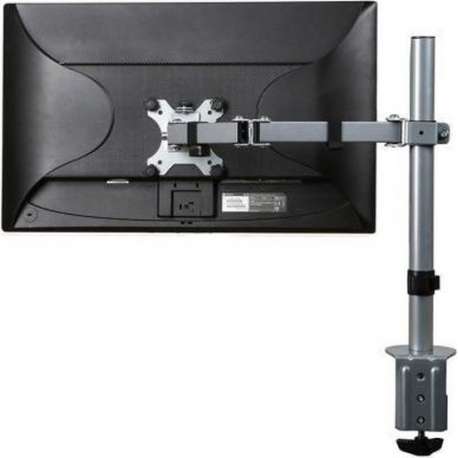 Filex 80984 Focus monitorarm, voor 1 scherm, zilver [1x 32 inch, 8kg, 75x75/ 100x100mm]