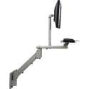 Filex 80936 Devon monitorarm gasveer voor 1 monitor + 1 toetsenbord muurbevestiging