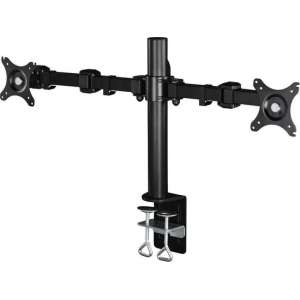 Hama Monitorarm FULLMOTION, voor 2 beeldschermen, 66 cm (26"), elk 2 armen,zwart